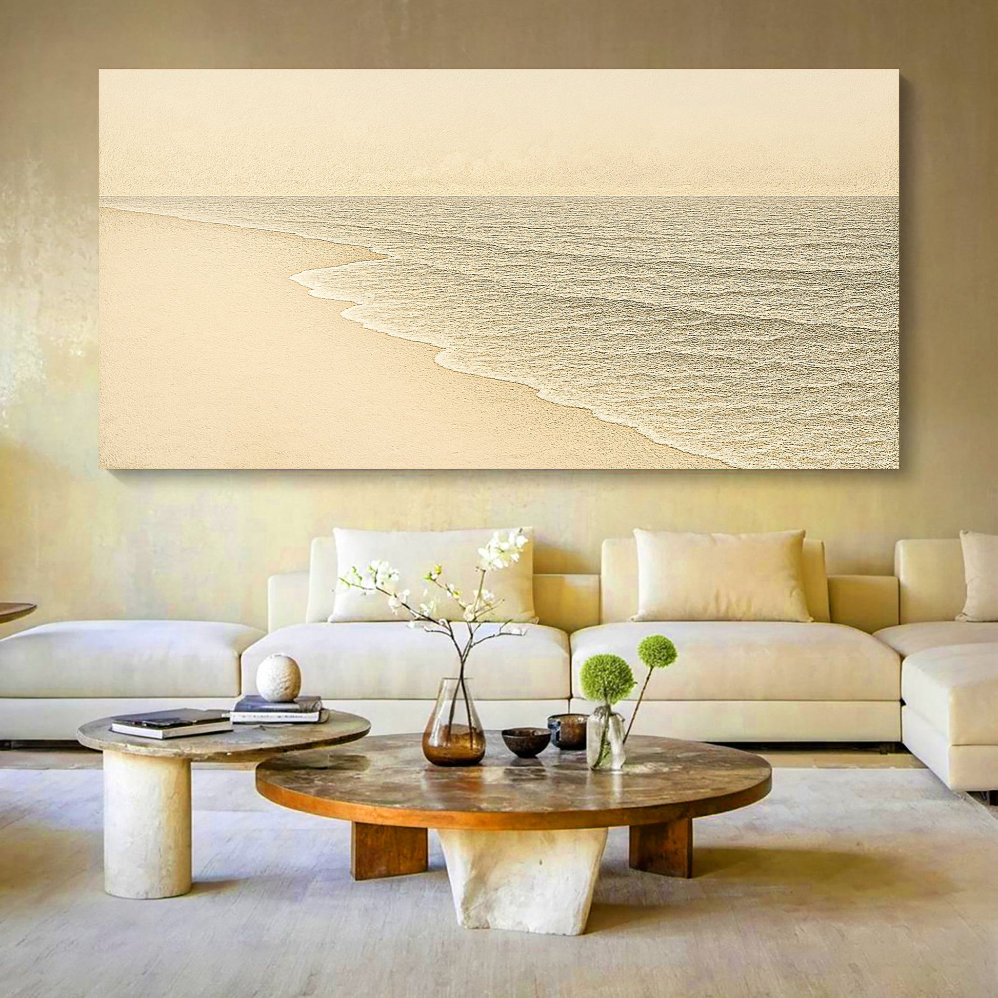 Beach Shoreline Coastal Wall Art III - Tree of Life