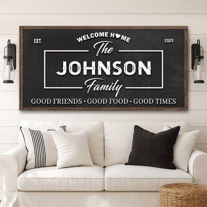 Welcome Home Wall Sign - Tree of Life