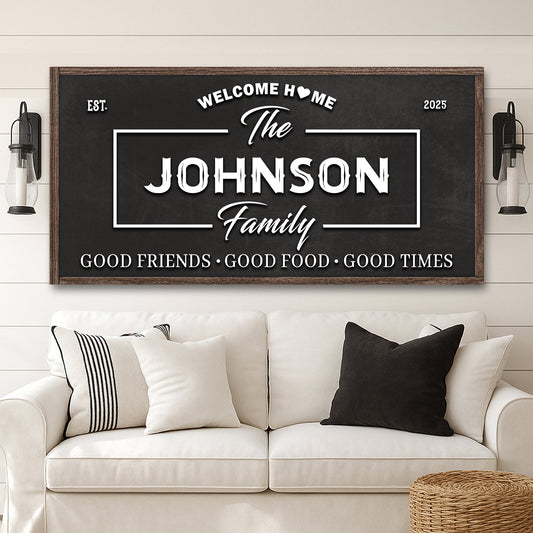 Welcome Home Wall Sign - Tree of Life