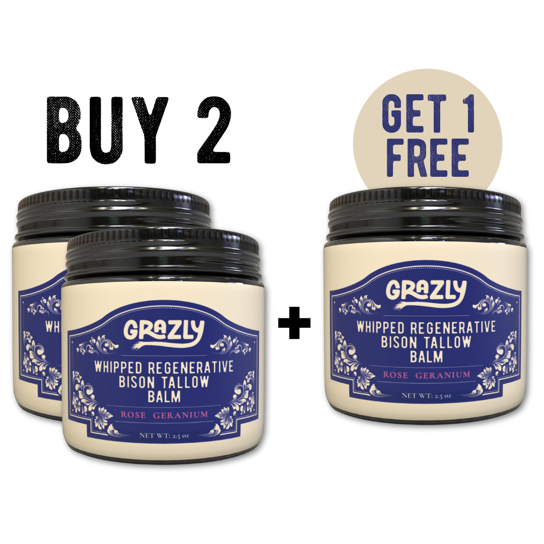 Whipped Bison Tallow & Manuka Honey Moisturizing Balm - Tree of Life