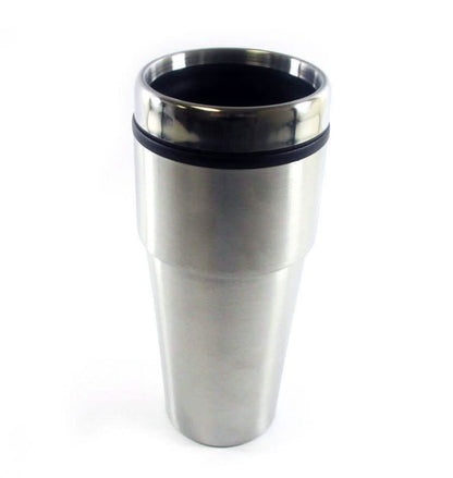 2-Pack: 16oz Cup Insulated Coffee Travel Mug Stainless Steel Thermos Tumbler - Tree of Life
