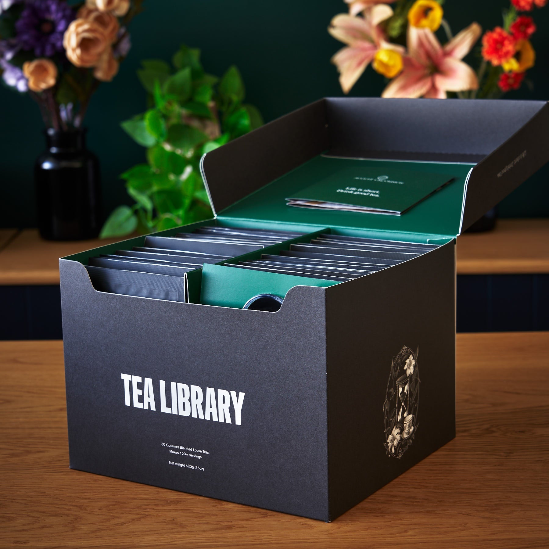 Tea Library - Deluxe 30 Tea Sampler. Gotta taste em all! - Tree of Life
