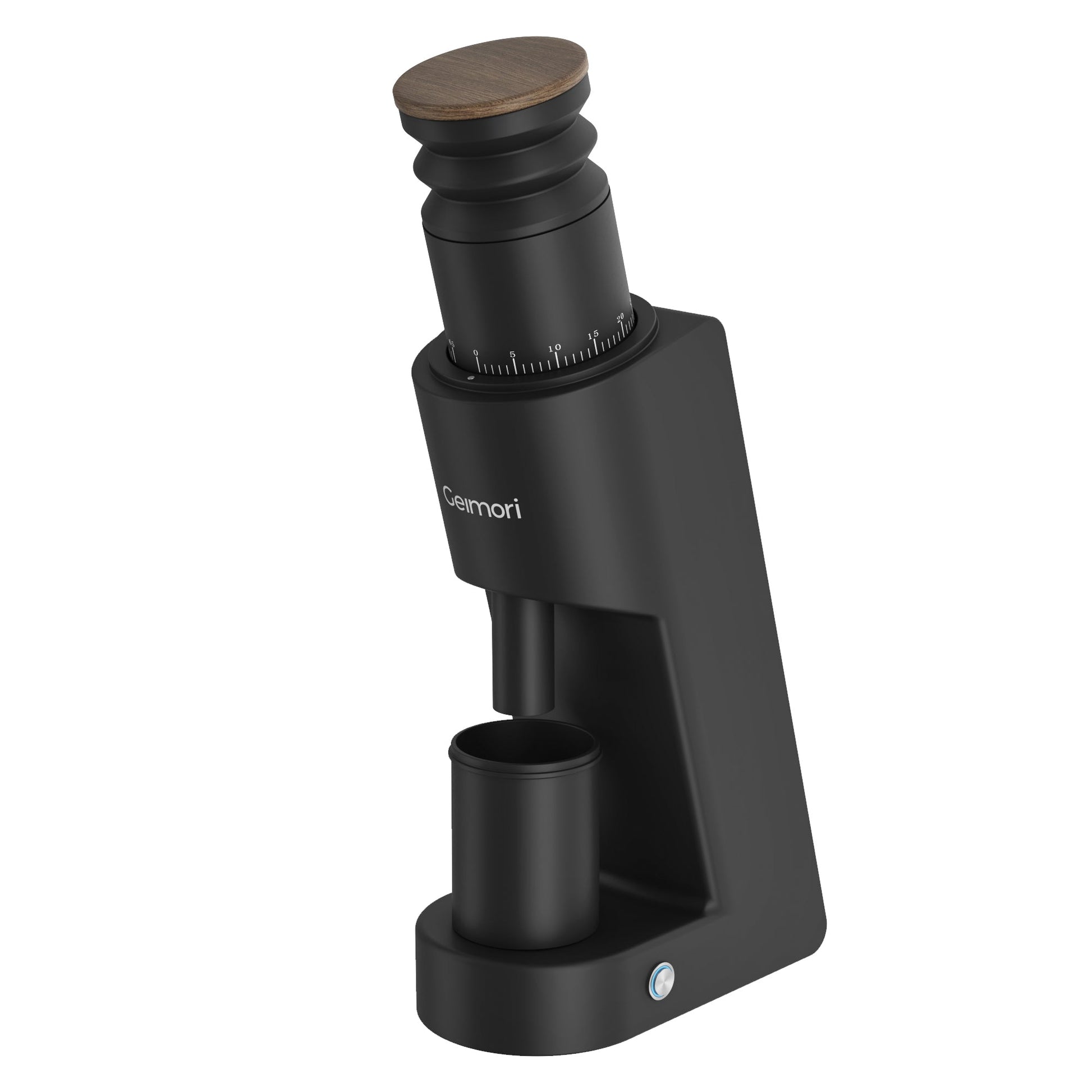 Geimori GU38 Single Dose Coffee Grinder, Electric Burr Coffee Grinder with 38mm Conical Burrs, Stepless Adjustment, Zero Retention - Tree of Life