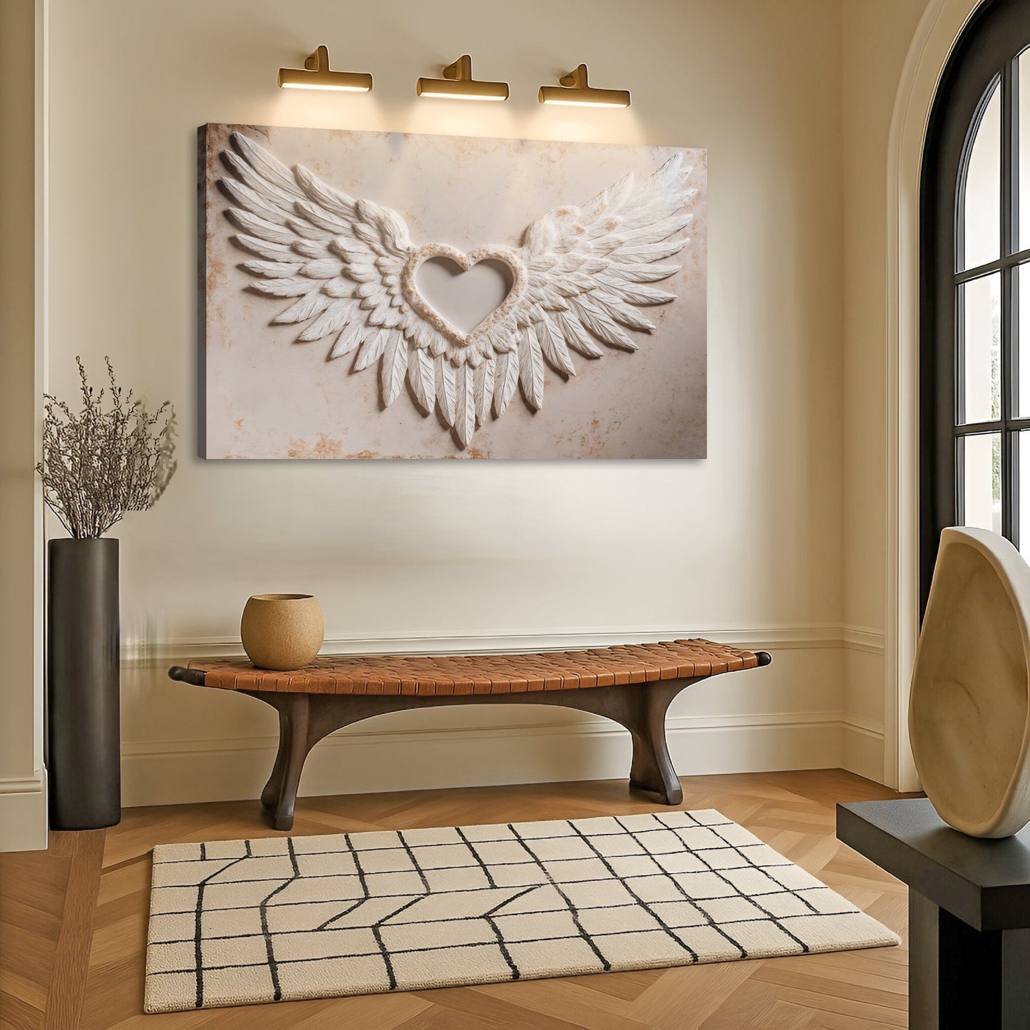 Wings of Love Abstract Wall Art II - Tree of Life