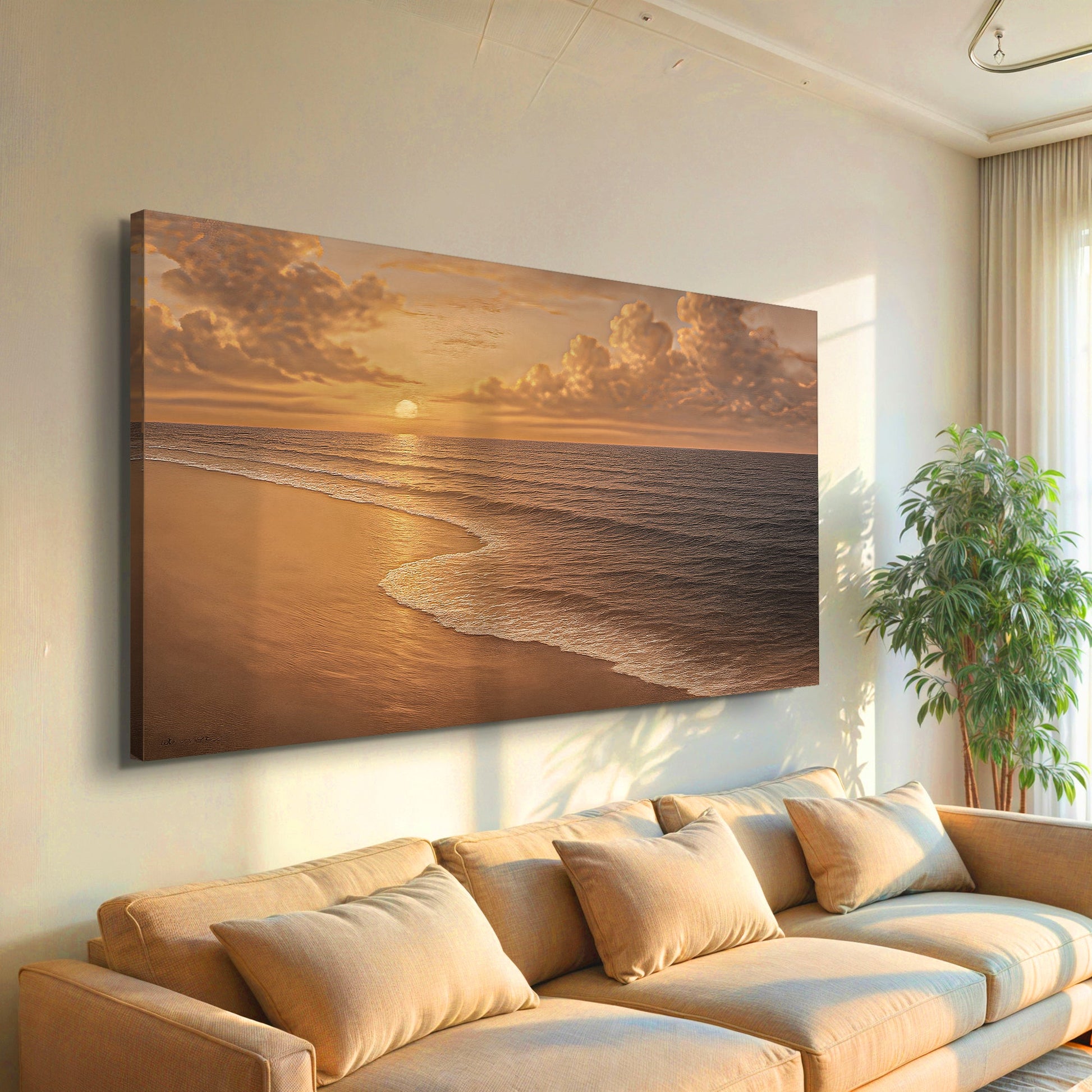 Beach Shoreline Coastal Wall Art VIII - Tree of Life
