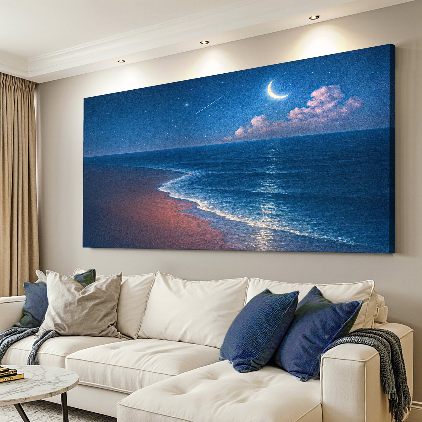 Beach Shoreline Coastal Wall Art V - Tree of Life