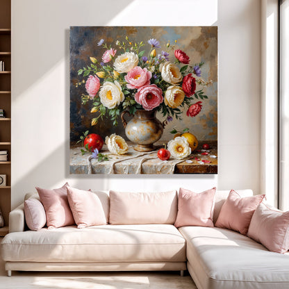 Summer Bloom Vase Wall Art - Tree of Life