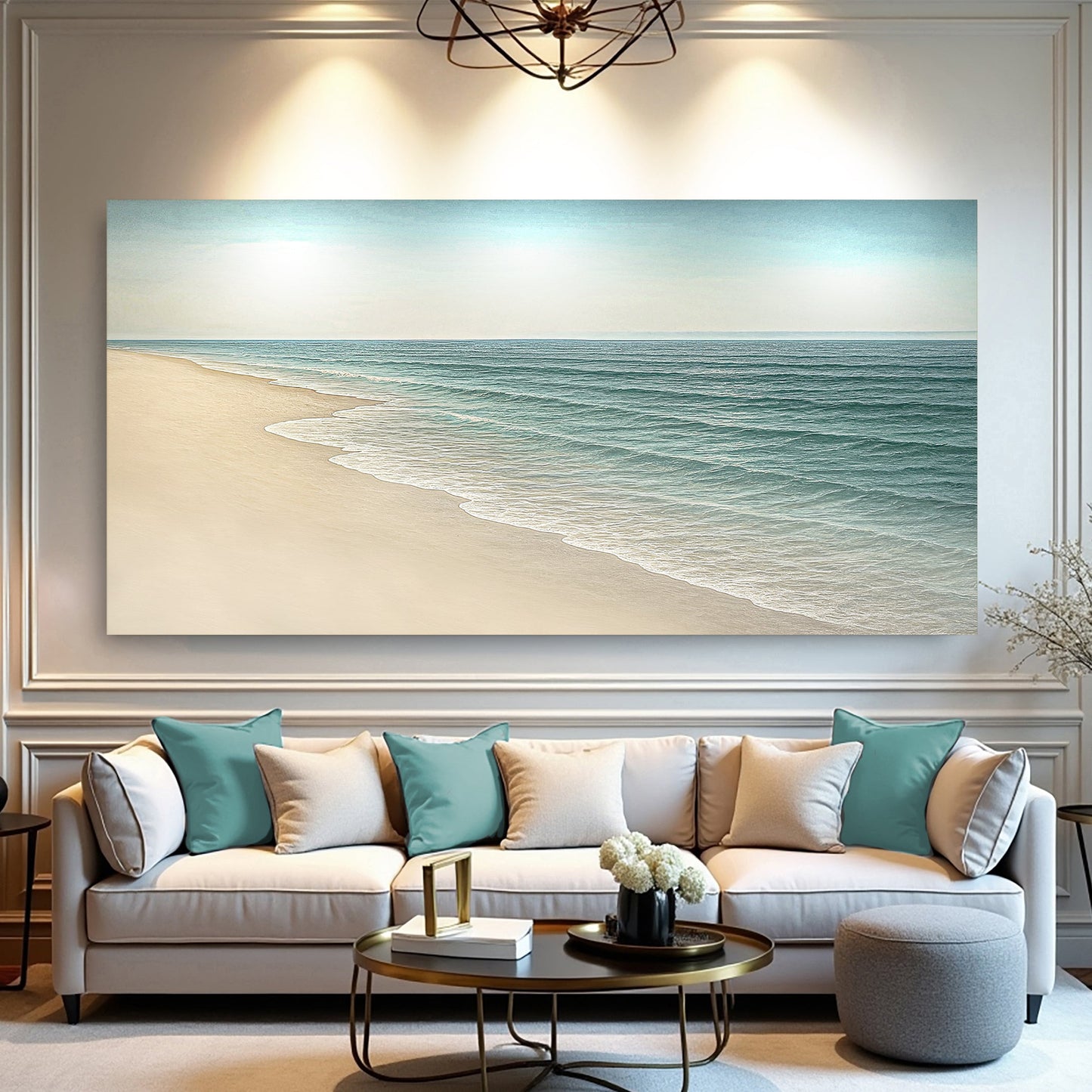 Beach Shoreline Coastal Wall Art II - Tree of Life