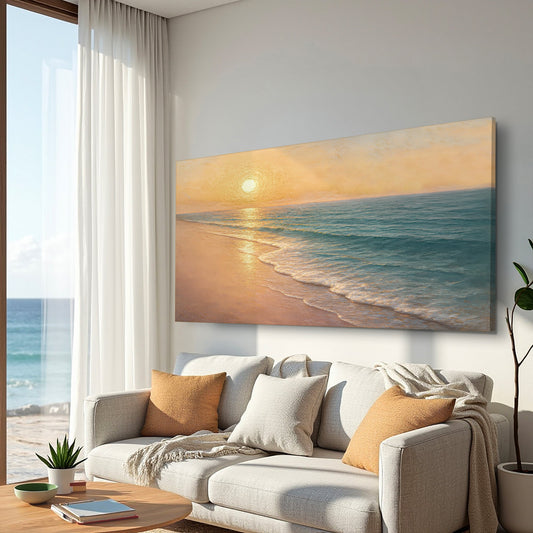 Beach Shoreline Coastal Wall Art IV - Tree of Life