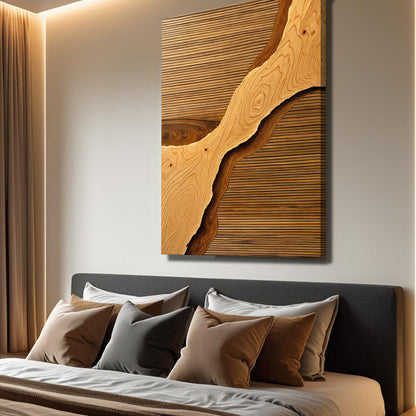 Wood Rift Wall Art - Tree of Life