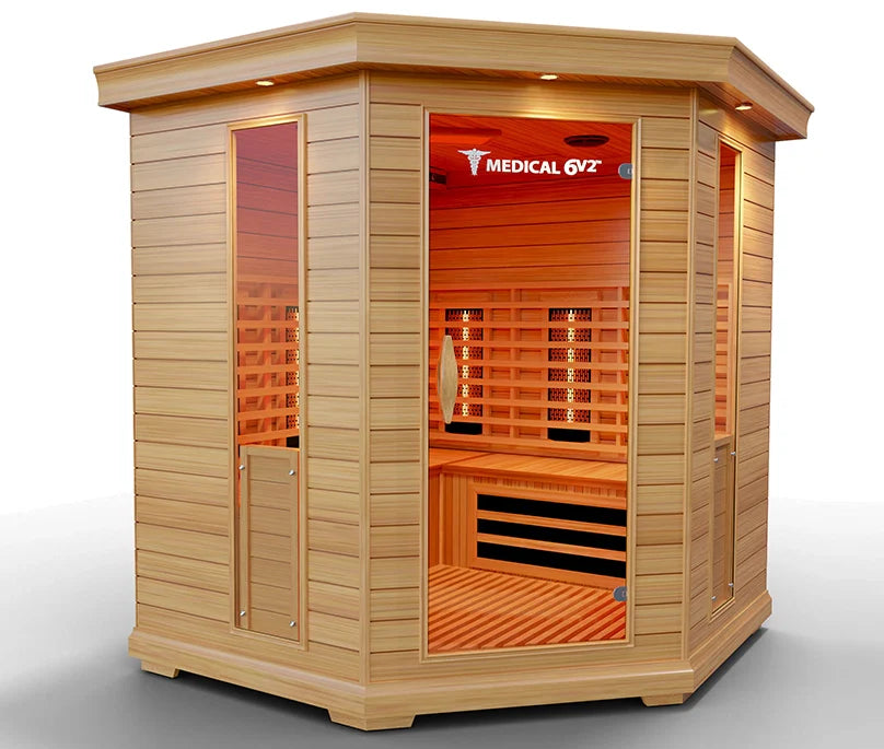 6 Person Indoor Infrared Full Spectrum Sauna | Medical 6 Plus™ - Tree of Life