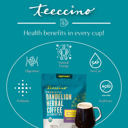 Instant Dandelion Herbal Coffee - Tree of Life
