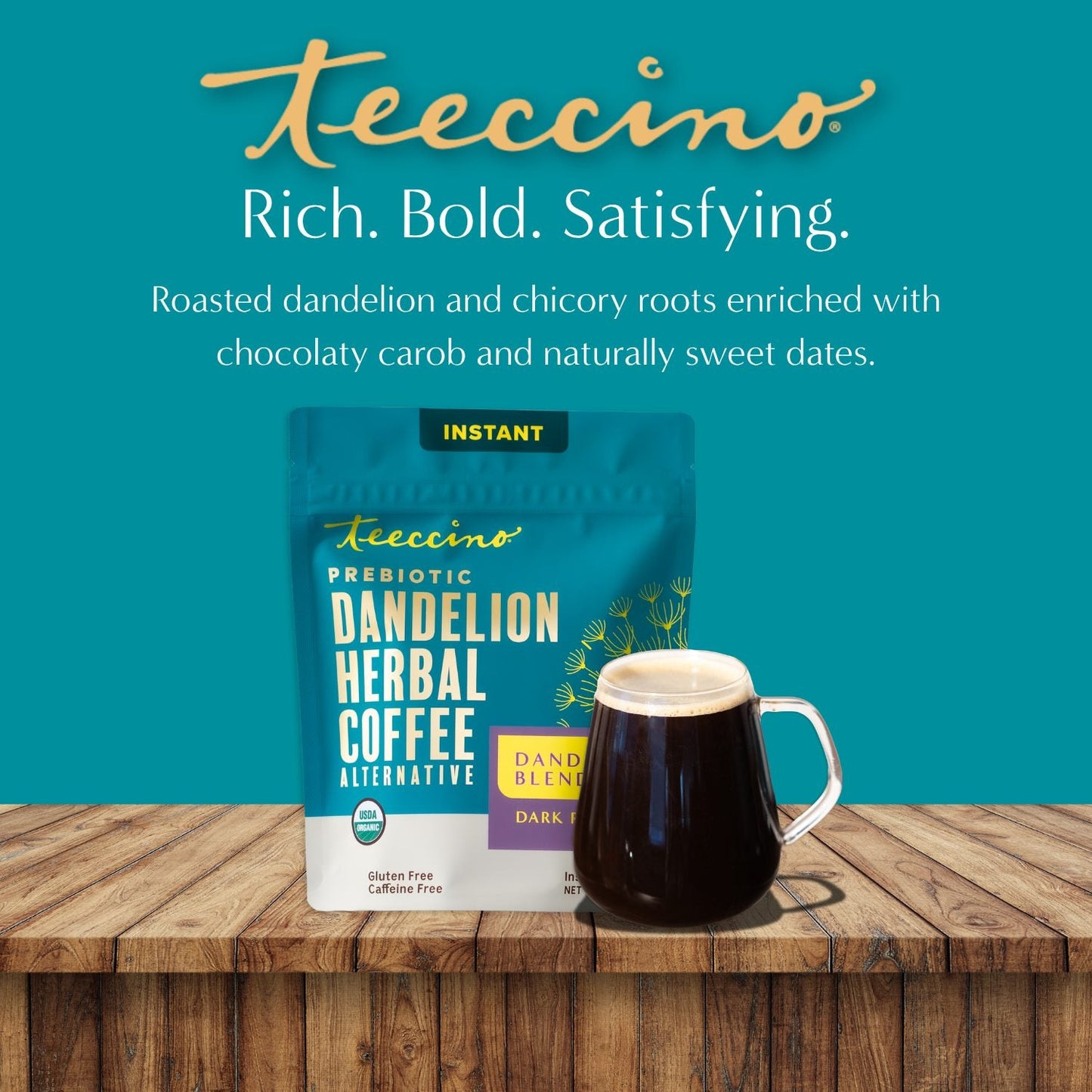 Instant Dandelion Herbal Coffee - Tree of Life