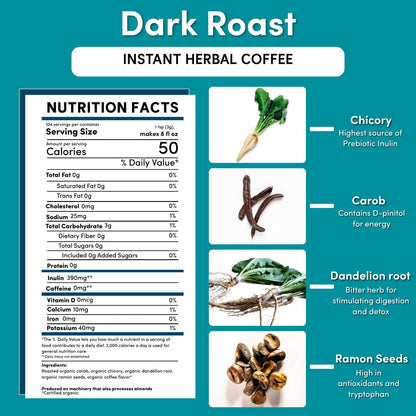 Instant Dandelion Herbal Coffee - Tree of Life