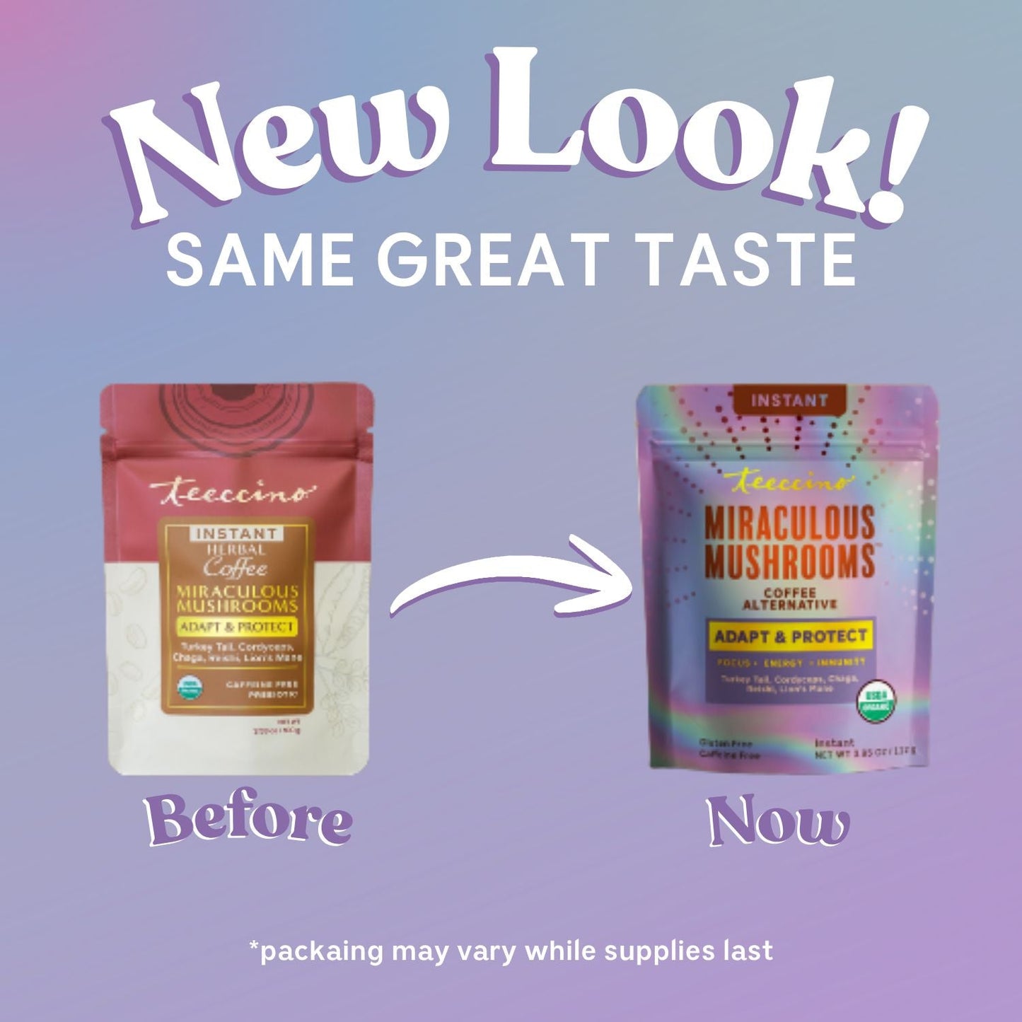 Miraculous Mushrooms® Adapt & Protect Instant Herbal Coffee - Tree of Life