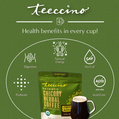 Instant French Roast Herbal Coffee - Tree of Life