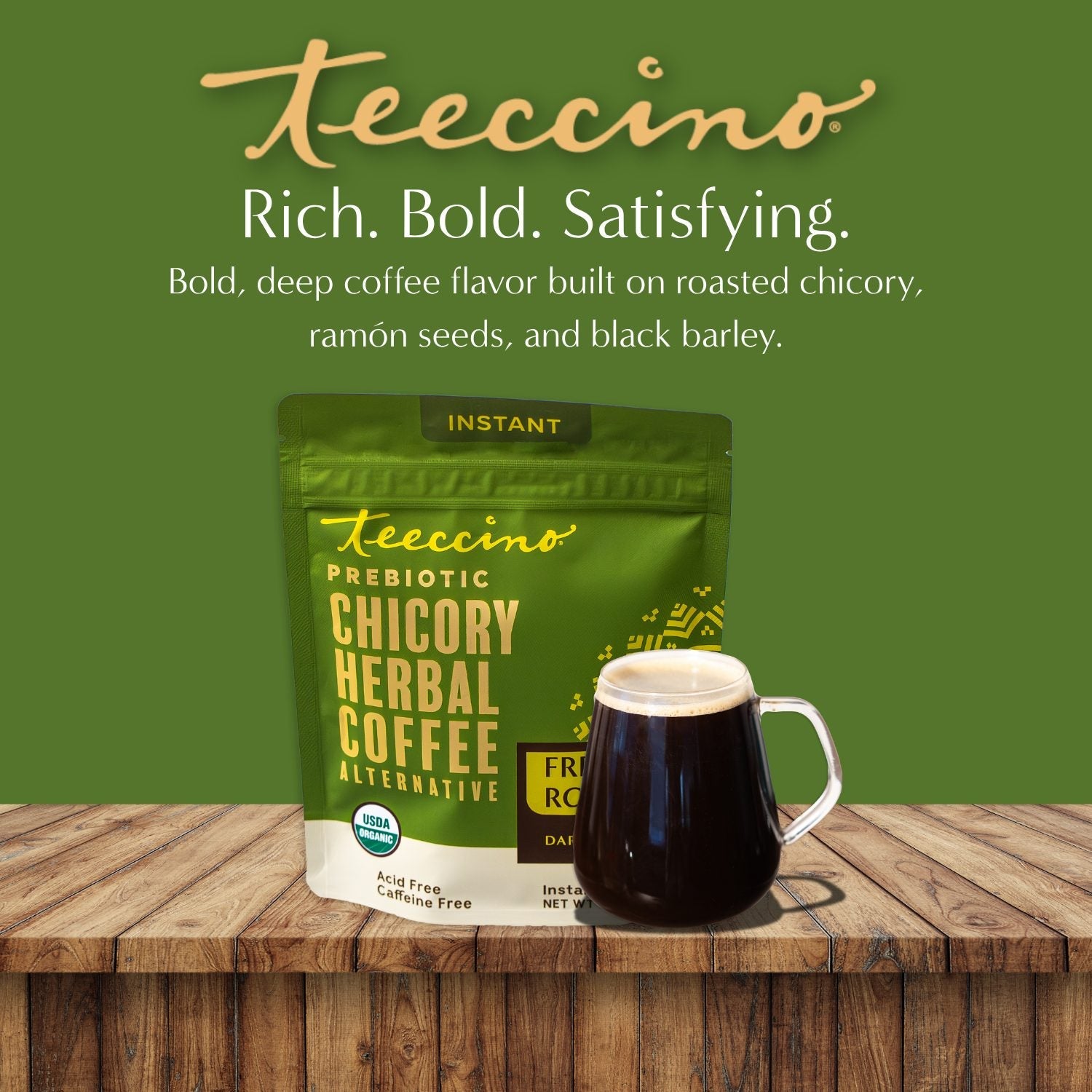 Instant French Roast Herbal Coffee - Tree of Life