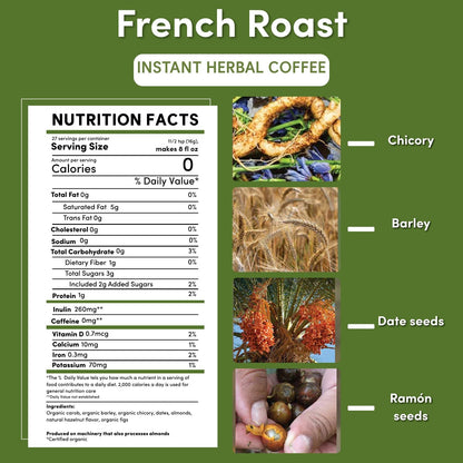 Instant French Roast Herbal Coffee - Tree of Life