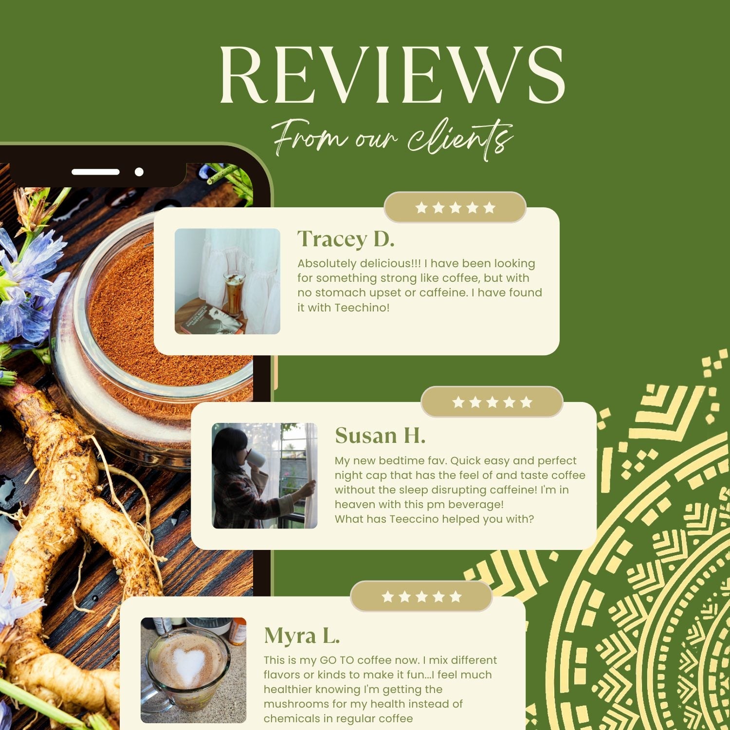 Instant French Roast Herbal Coffee - Tree of Life