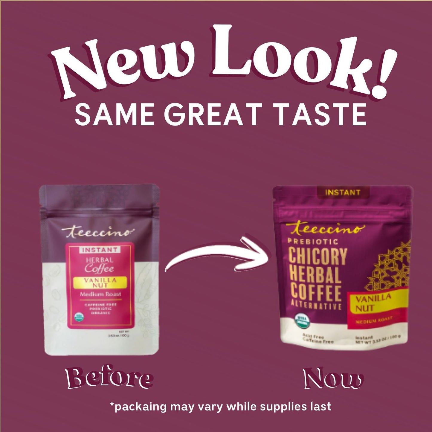 Instant Vanilla Nut Herbal Coffee - Tree of Life