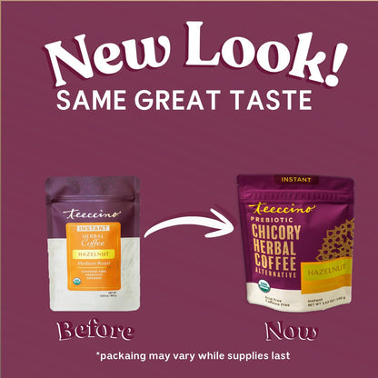 Instant Hazelnut Herbal Coffee - Tree of Life