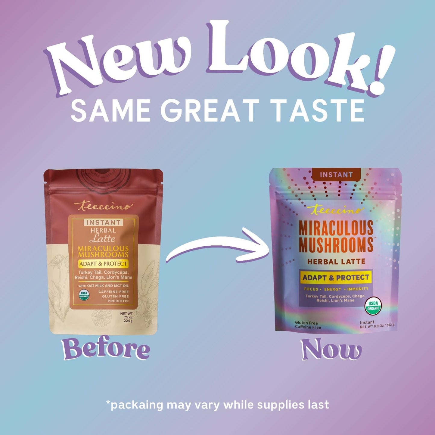 Miraculous Mushrooms® Adapt & Protect Instant Herbal Latte - Tree of Life