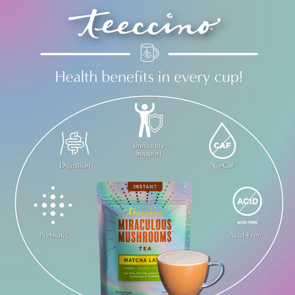 Miraculous Mushrooms® Adapt & Protect Instant Herbal Latte - Tree of Life