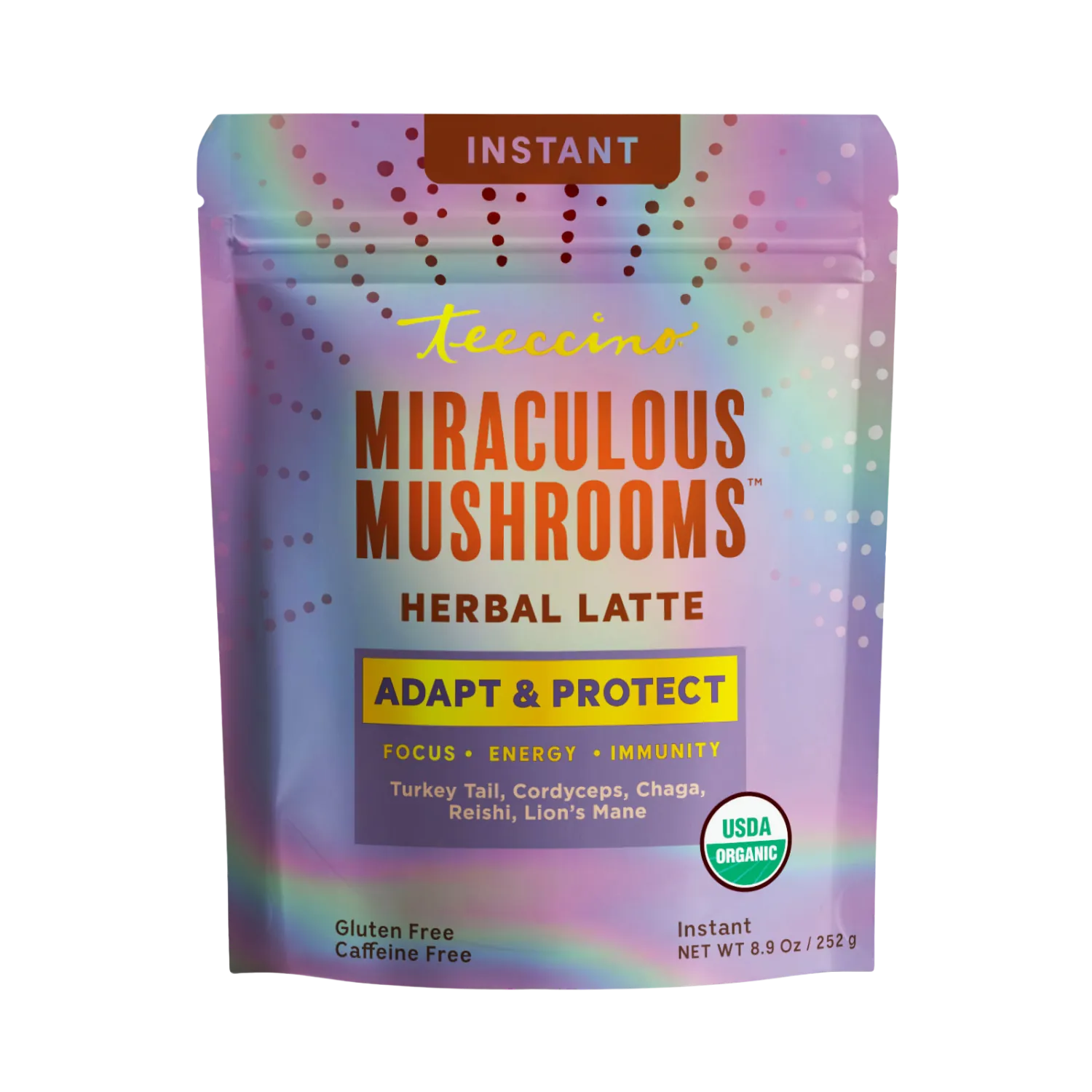 Miraculous Mushrooms® Adapt & Protect Instant Herbal Latte - Tree of Life