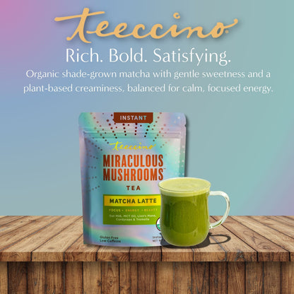 Miraculous Mushrooms® Matcha Latte - Tree of Life