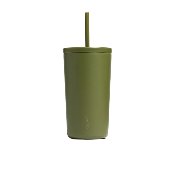 16oz Cold Cup - Olive Green - Tree of Life