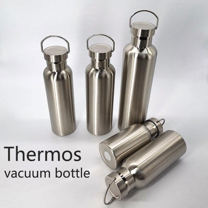 350/500/750/1000ml Double Wall Stainless Steel Water Bottle Thermos Bottle Keep Hot and Cold Insulated Vacuum Flask for Sport Stainless Steel Water Bottle Double Wall Vacuum Insulated Leak Proof Sports Bottle - Tree of Life