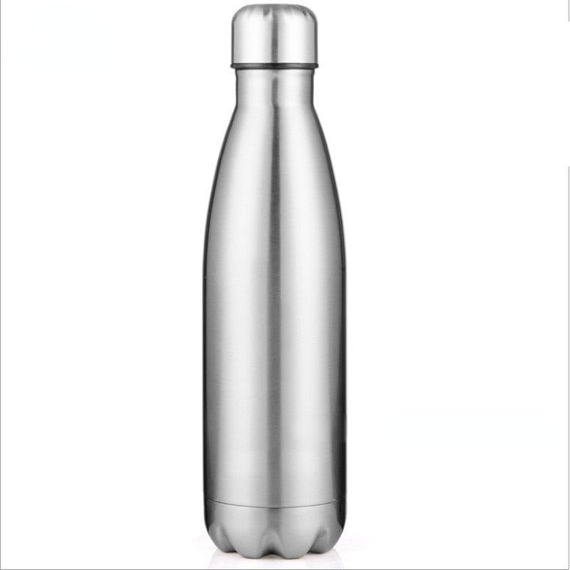 350/500/750/1000ml Double Wall Stainless Steel Water Bottle Thermos Bottle Keep Hot and Cold Insulated Vacuum Flask Sport  Stainless Steel Double Wall Insulated Water Bottle for Travel - Tree of Life