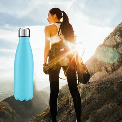 350/500/750/1000ml Double Wall Stainless Steel Water Bottle Thermos Bottle Keep Hot and Cold Insulated Vacuum Flask Sport  Stainless Steel Double Wall Insulated Water Bottle for Travel - Tree of Life