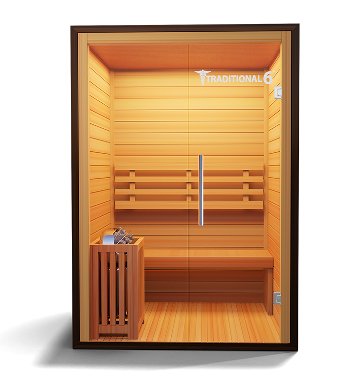 2 Person Home Stream Sauna | Traditional 6™ - Tree of Life