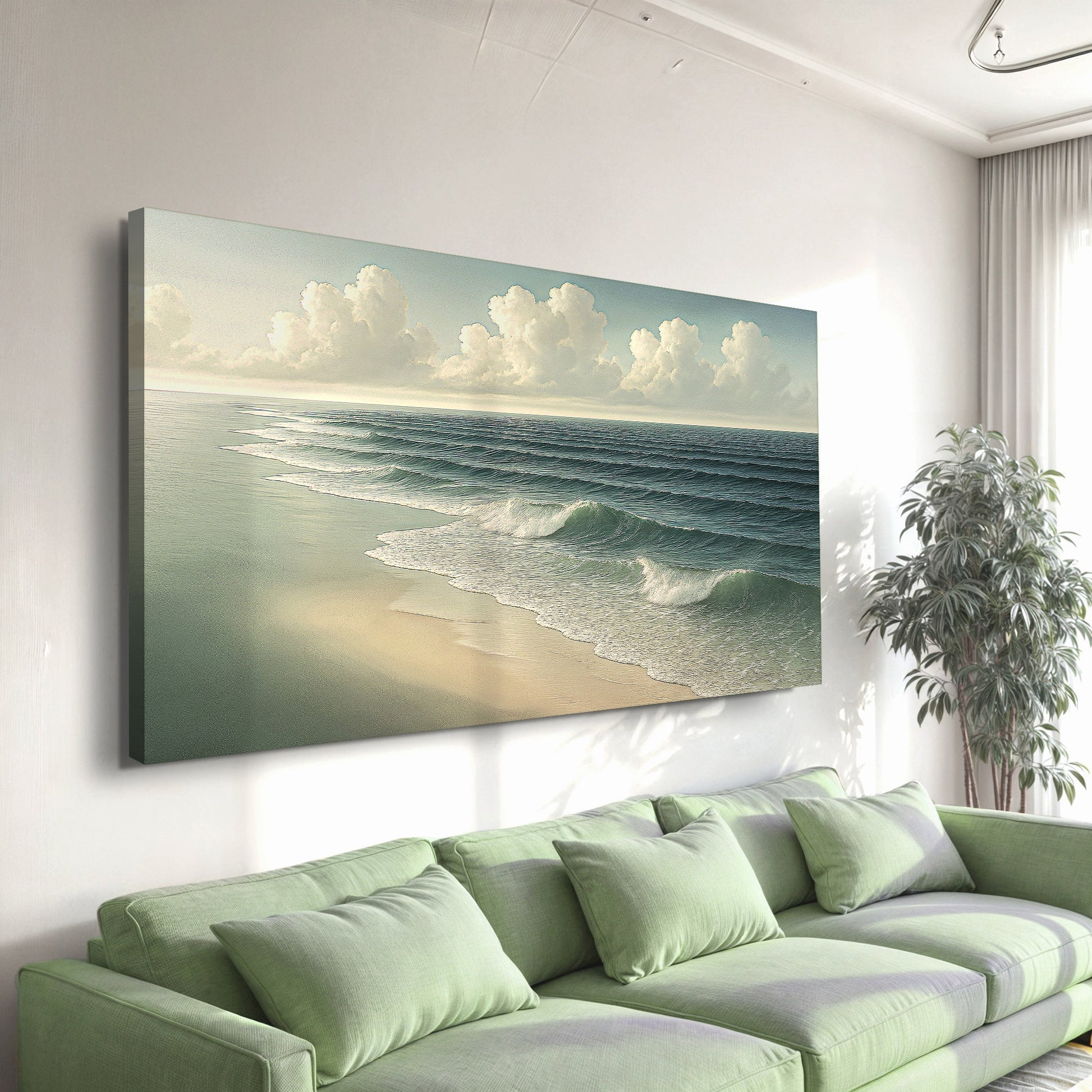 Beach Shoreline Coastal Wall Art VI - Tree of Life
