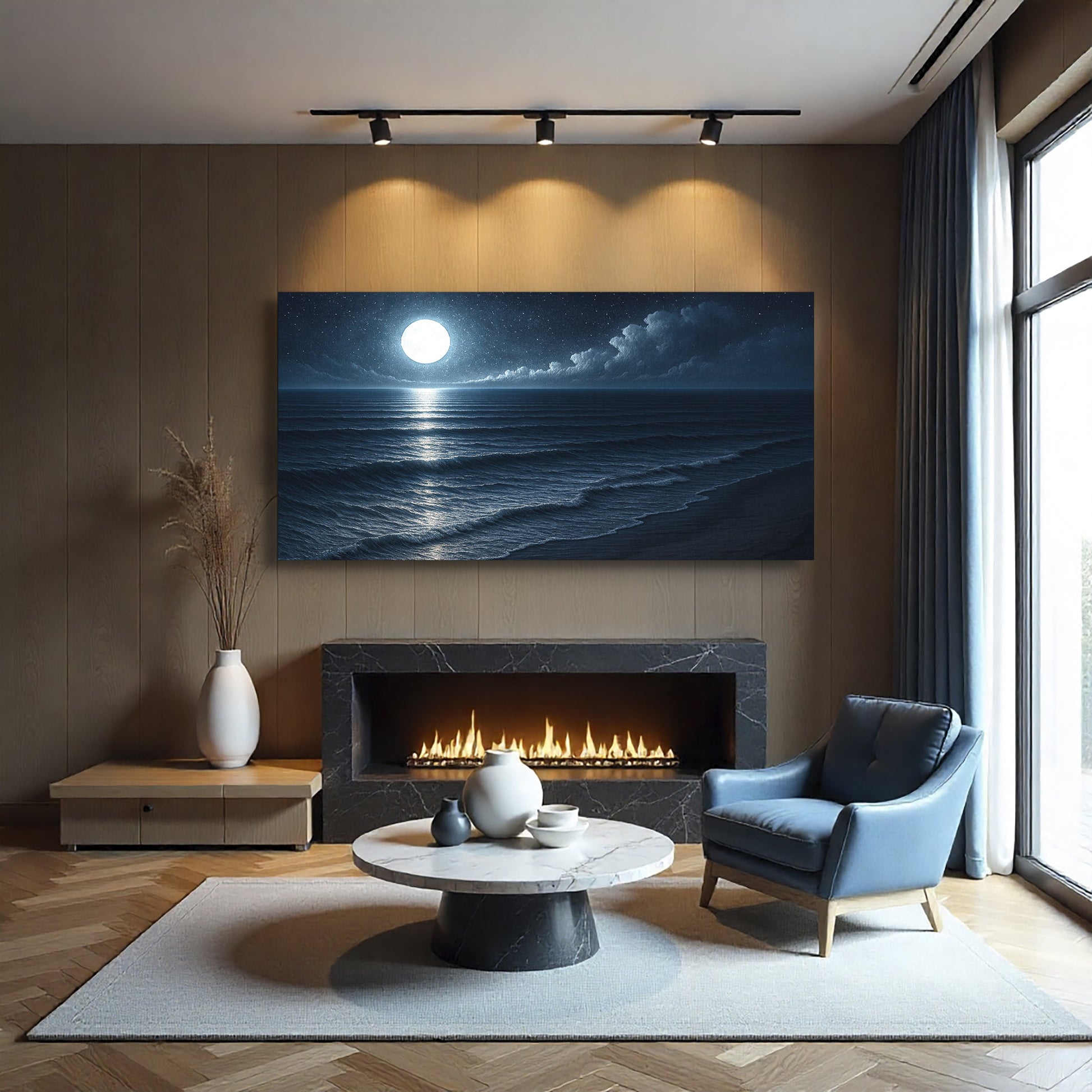 Beach Shoreline Coastal Wall Art - Tree of Life