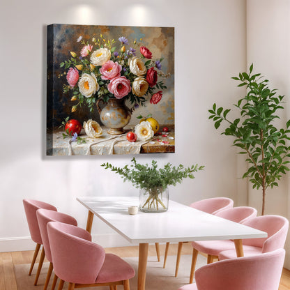 Summer Bloom Vase Wall Art - Tree of Life