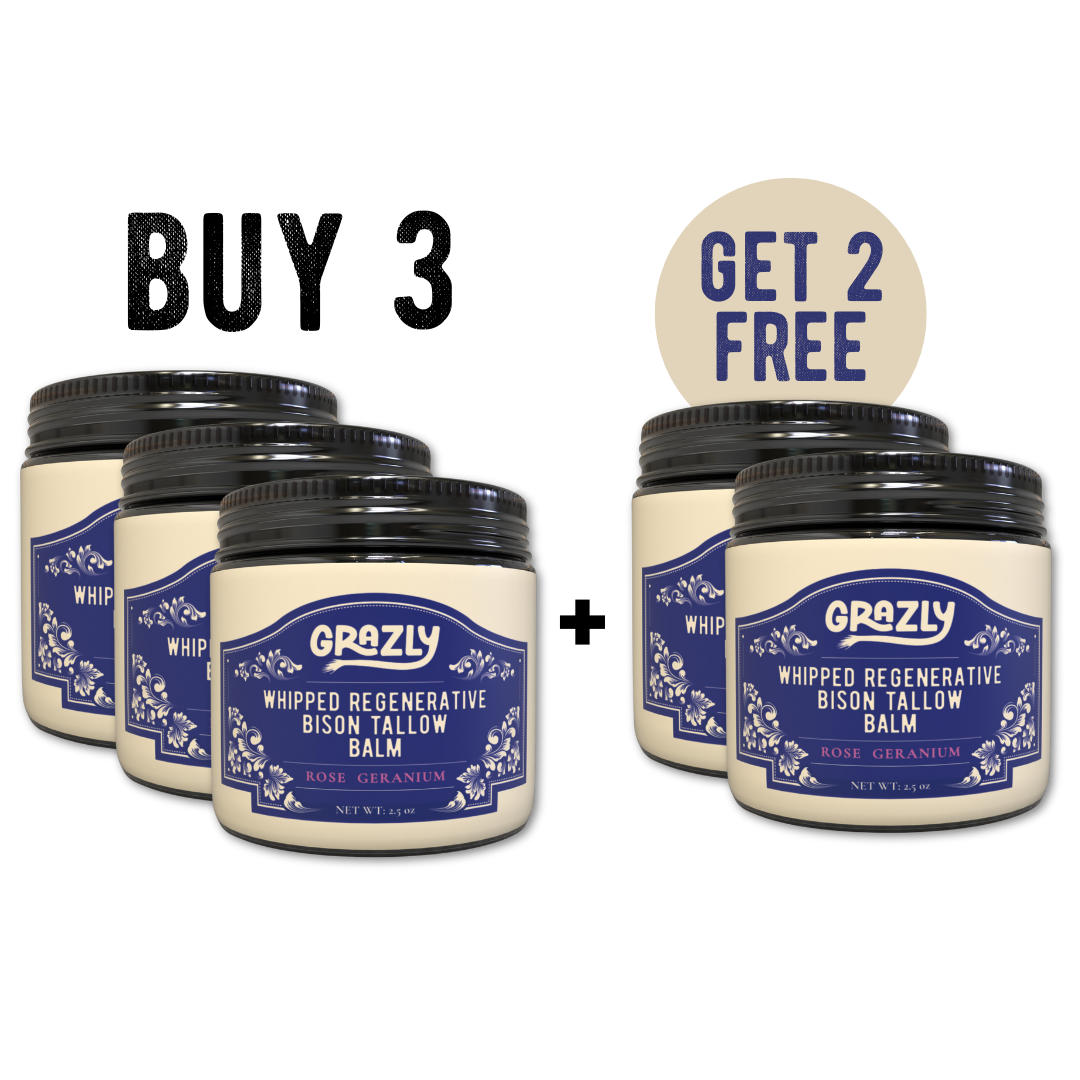 Whipped Bison Tallow & Manuka Honey Moisturizing Balm - Tree of Life