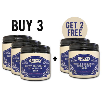 Whipped Bison Tallow & Manuka Honey Moisturizing Balm - Tree of Life