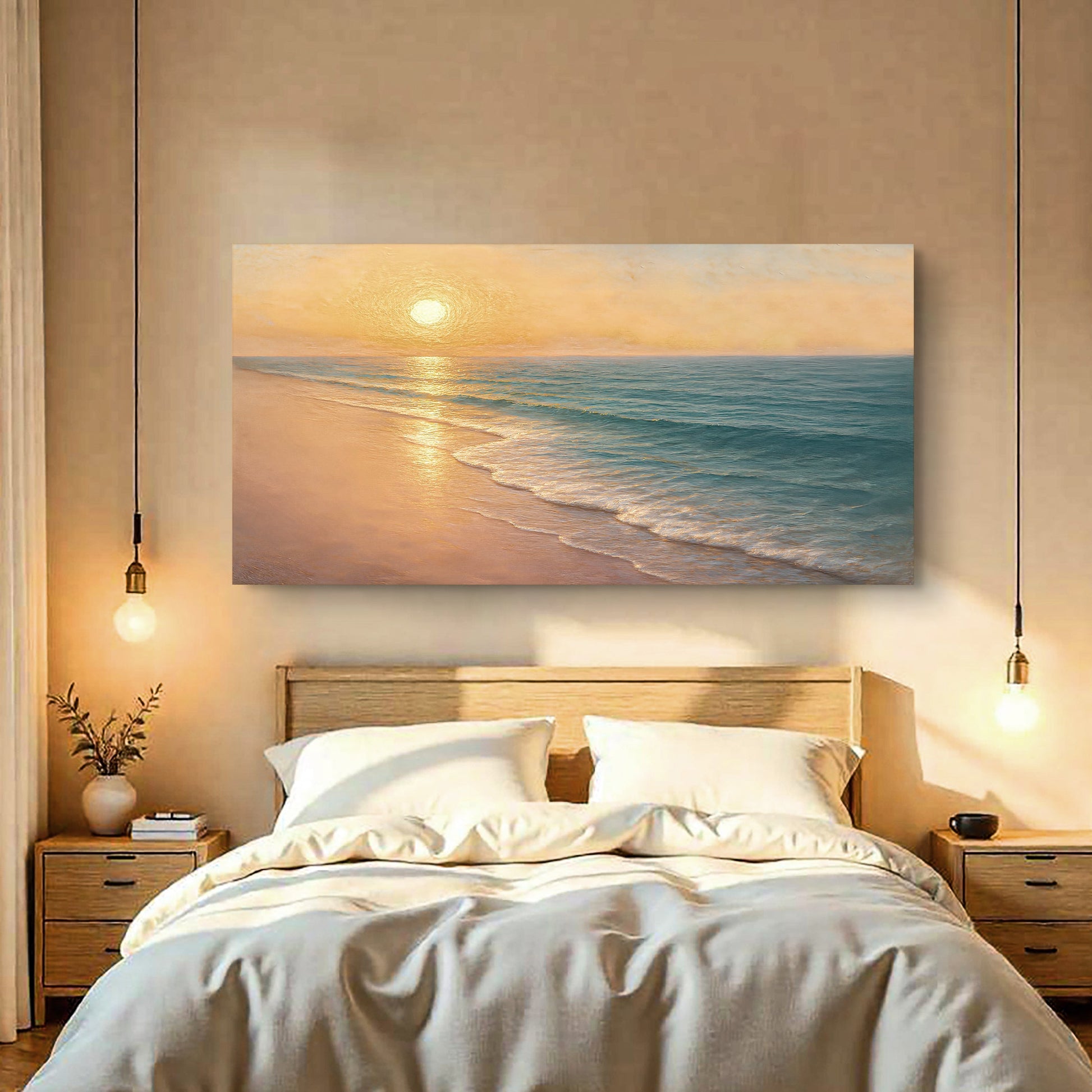 Beach Shoreline Coastal Wall Art IV - Tree of Life