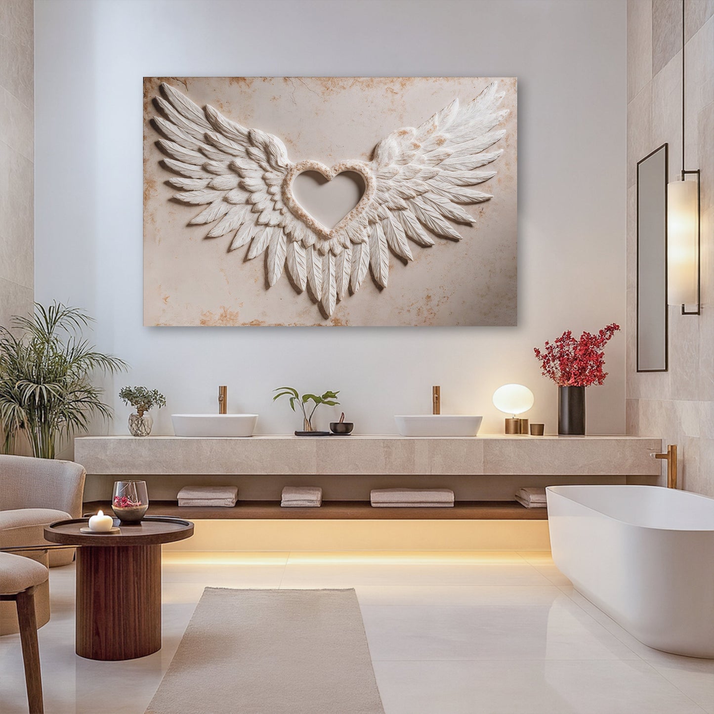Wings of Love Abstract Wall Art II - Tree of Life