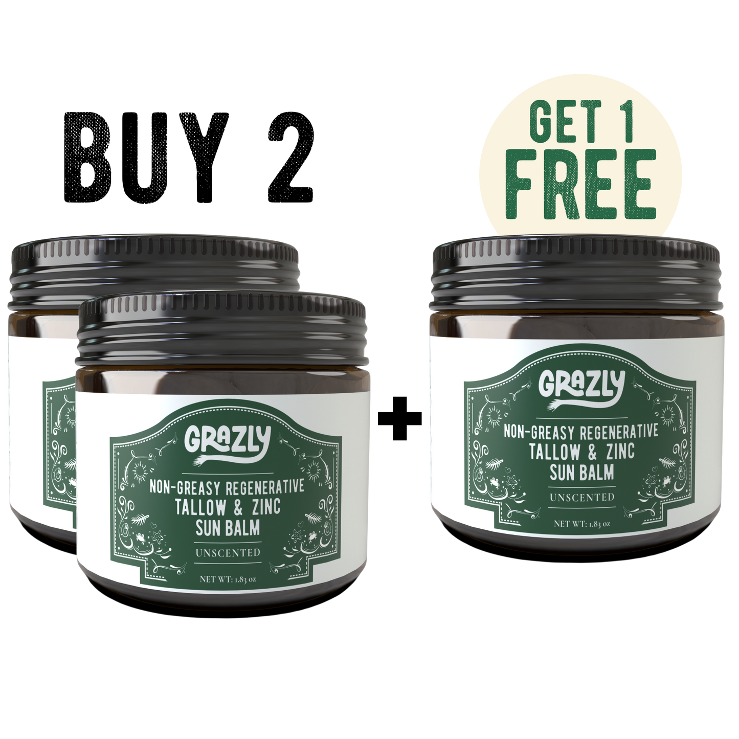 Regenerative Tallow & Zinc Sun Balm - Tree of Life