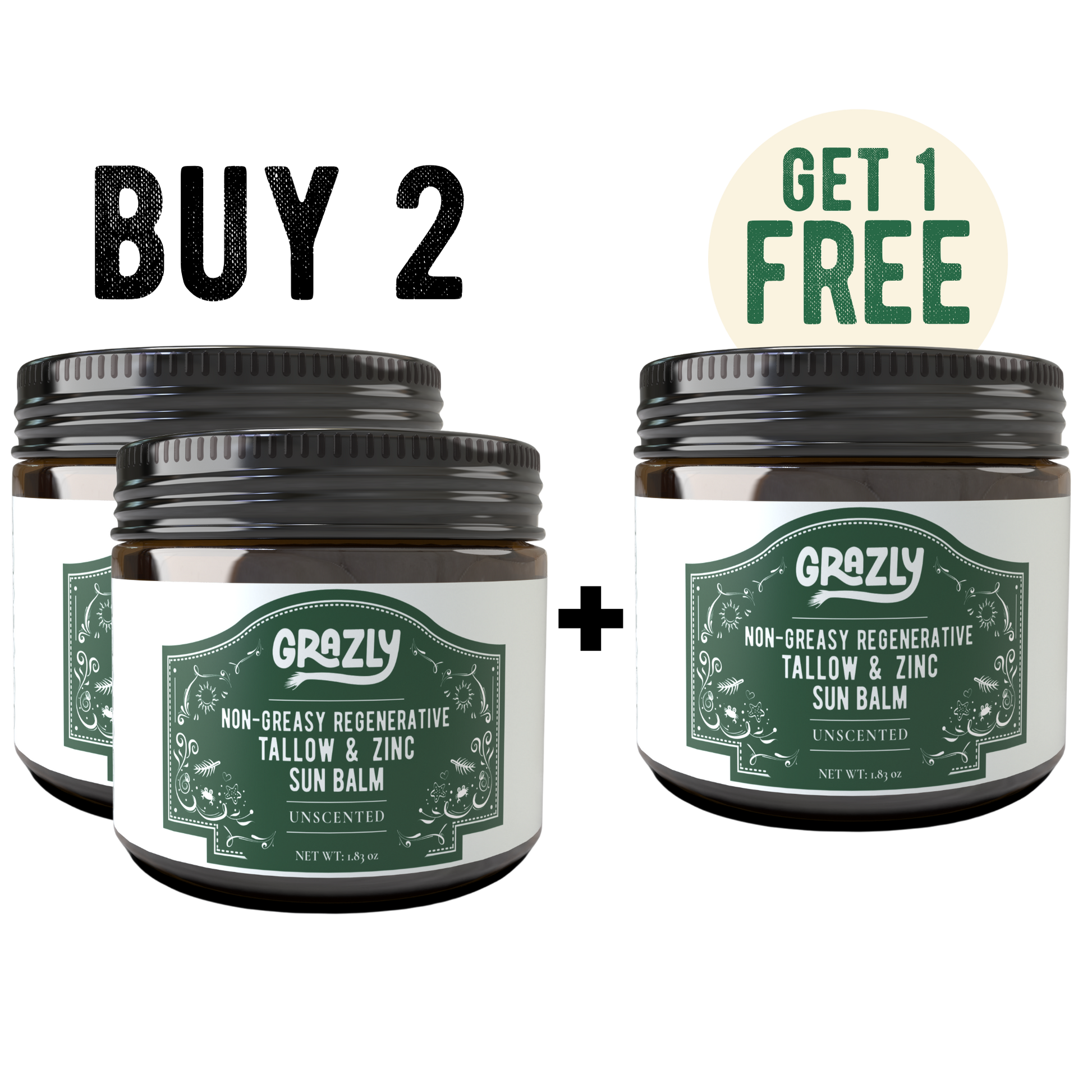 Regenerative Tallow & Zinc Sun Balm - Tree of Life