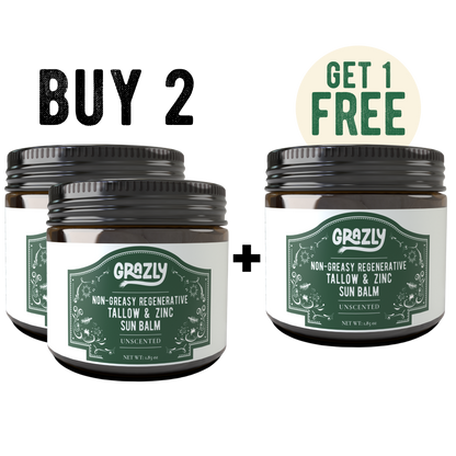 Regenerative Tallow & Zinc Sun Balm - Tree of Life