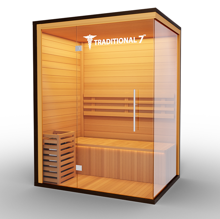 3 Person Home Steam Sauna | Traditional 7™ - Tree of Life
