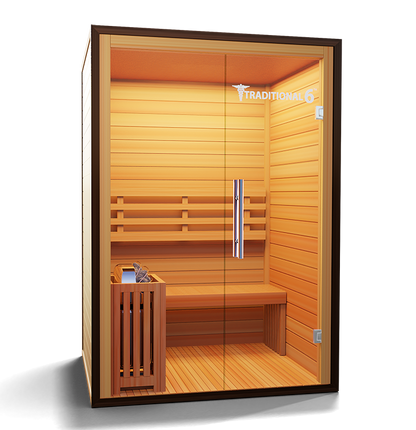 2 Person Home Stream Sauna | Traditional 6™ - Tree of Life