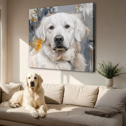 Customized Pet Portrait Abstract Wall Art - Tree of Life