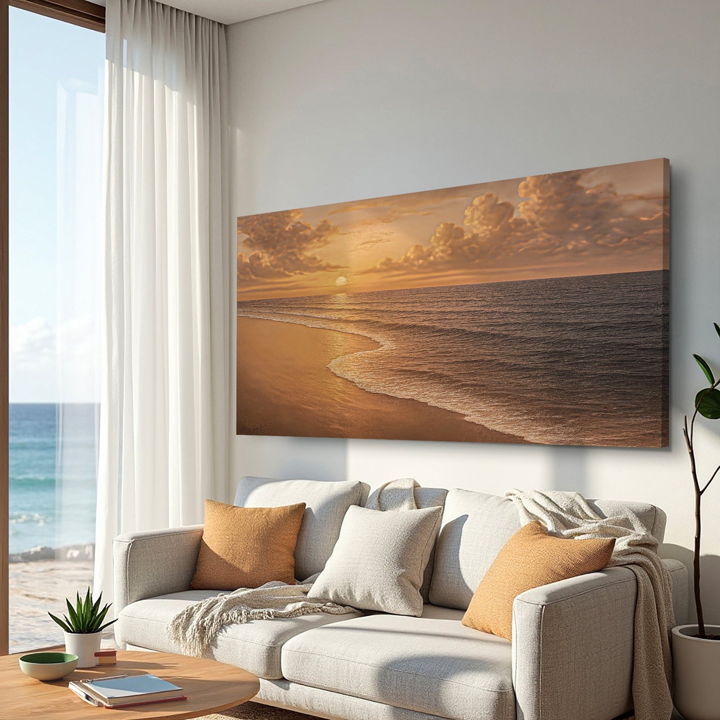 Beach Shoreline Coastal Wall Art VIII - Tree of Life