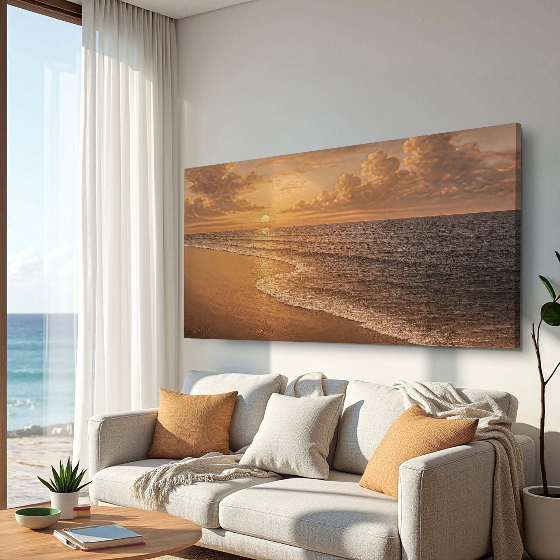 Beach Shoreline Coastal Wall Art VIII - Tree of Life