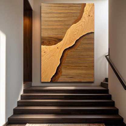 Wood Rift Wall Art - Tree of Life